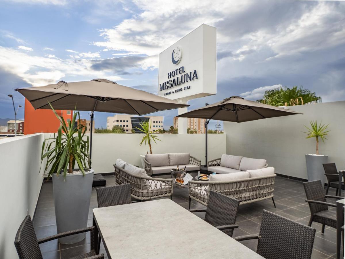 סיודאד חוארס Hotel Mesaluna Short & Long Stay מראה חיצוני תמונה